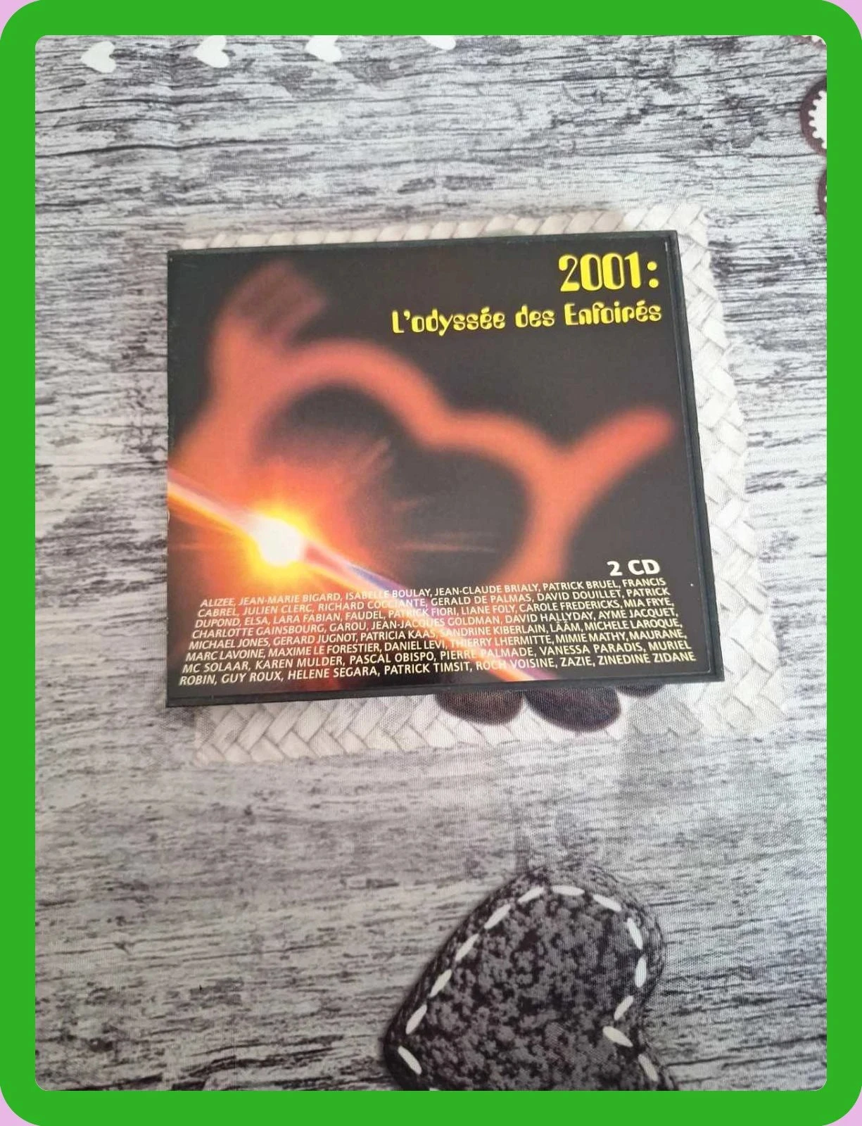 CD l'odyssée des enfoirés 2001